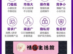 成人用品无人售货机加盟流程和优势